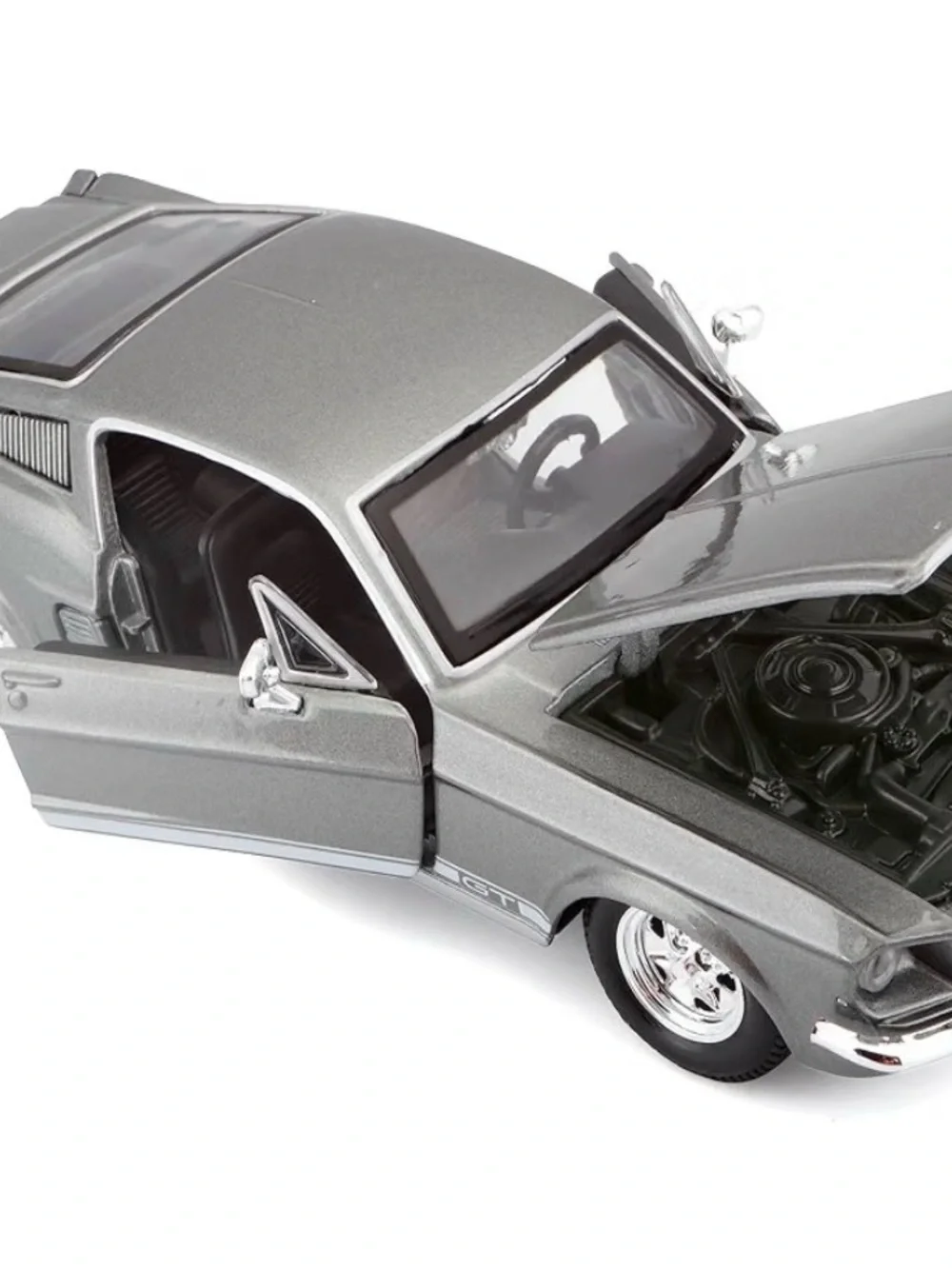 Special Edition 1967 Ford Mustang GT Die-Cast Toy Car - Gray